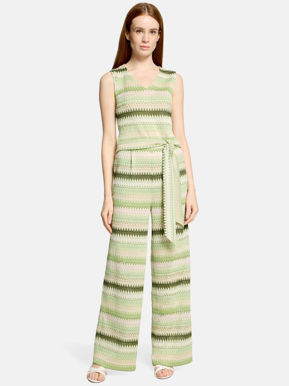 Cartoon Jumpsuit Damen grün, 40