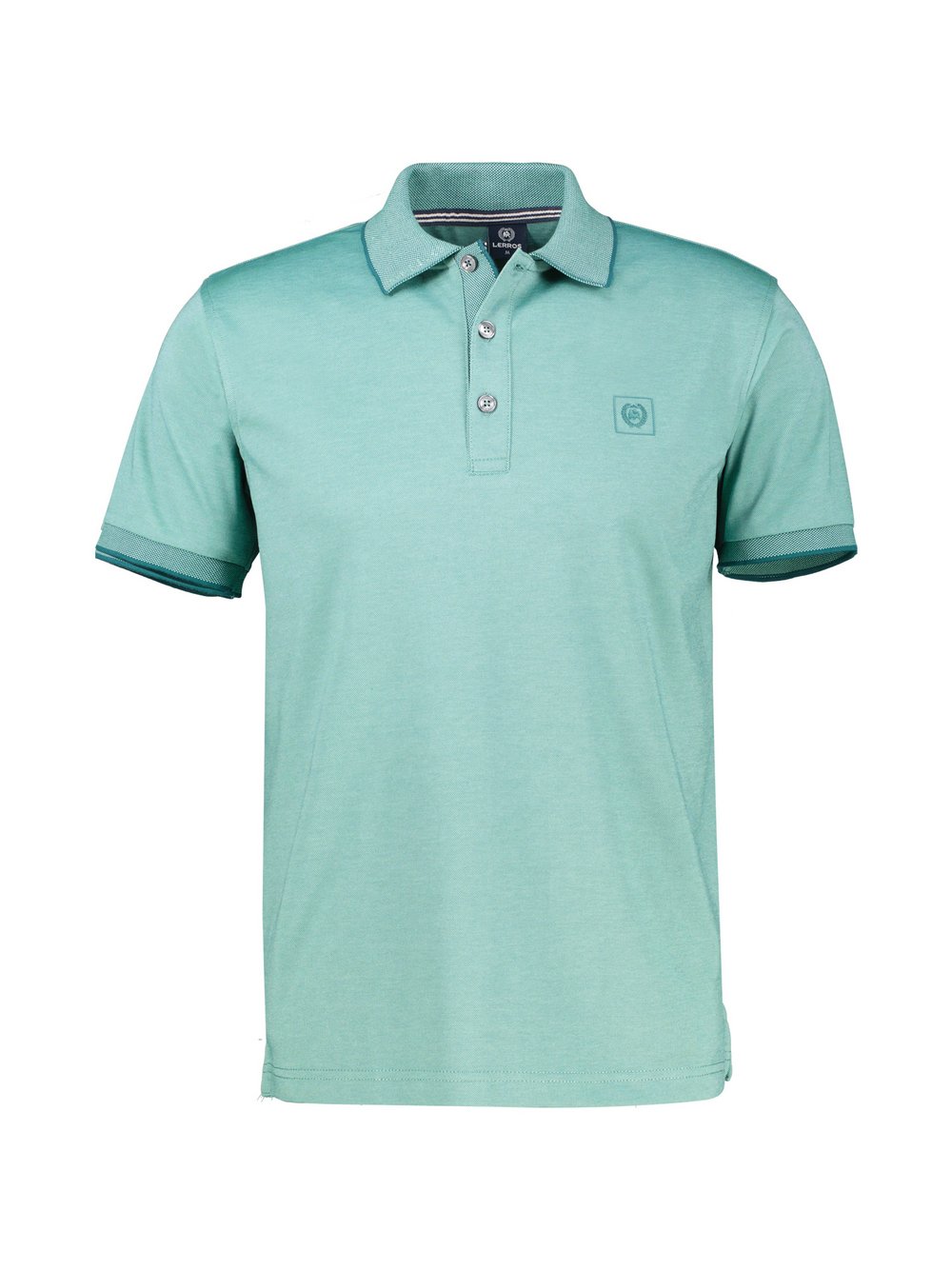 LERROS Poloshirt Herren Baumwolle grün, L