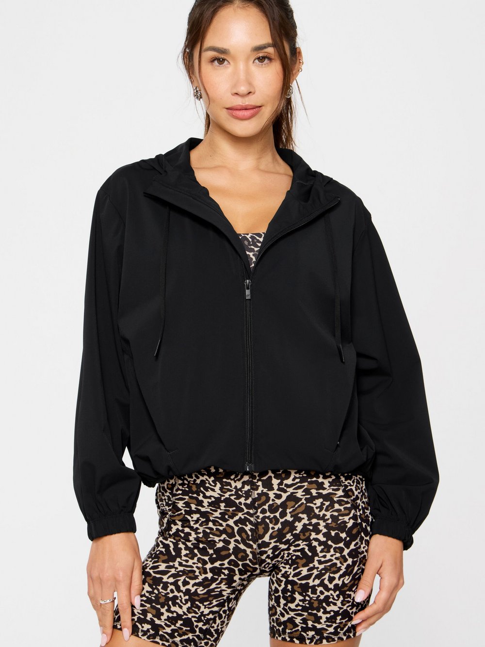 Fabletics Jacke Damen Polyamid schwarz, XXL