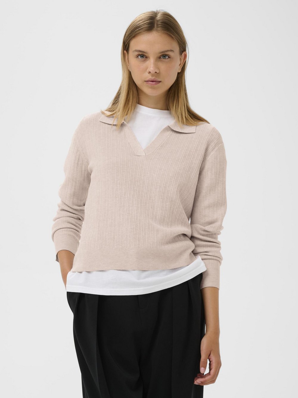Inwear Strickpullover YenahIW Damen Viskose mehrfarbig, L