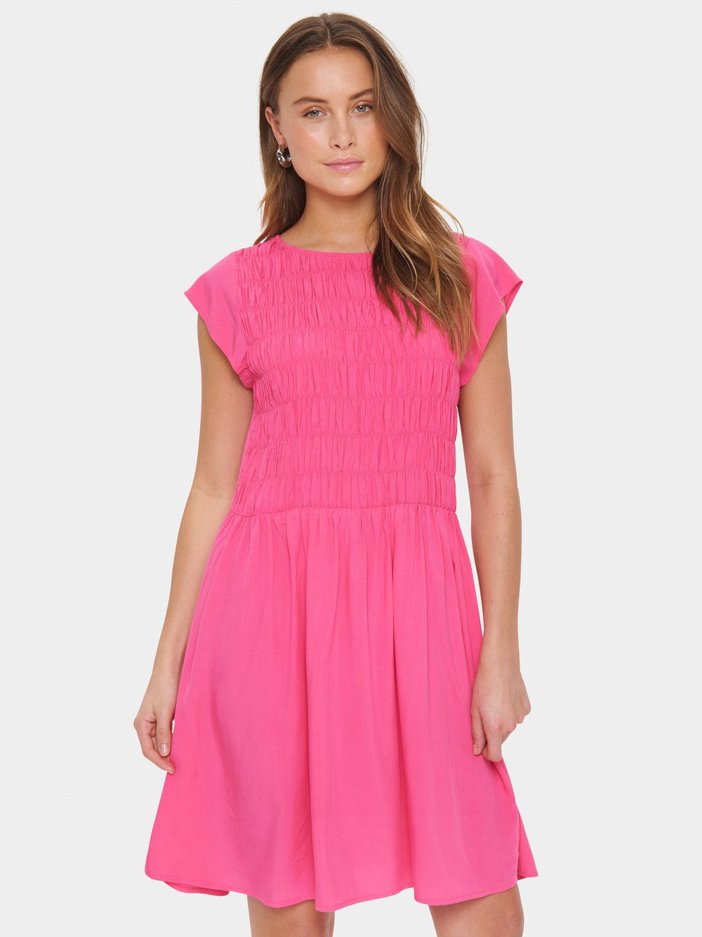 Saint Tropez Kleid GislaSZ Damen Viskose pink, L
