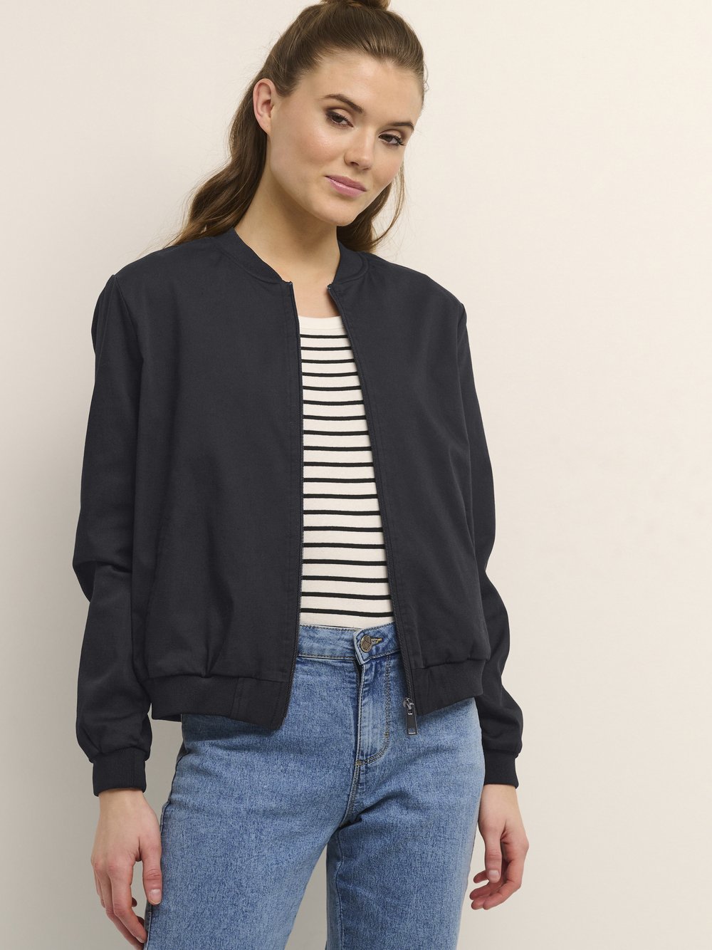 Kaffe Damen Schwarz Jacke Lea - Bild 6