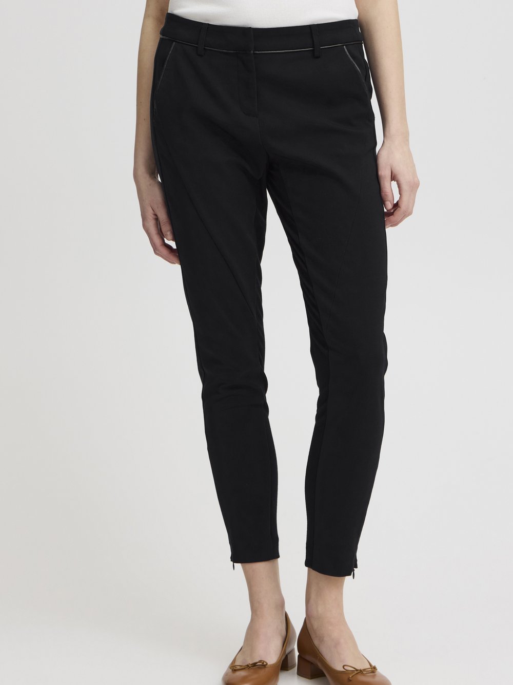 Thumbnail - fransa Hose FRZacity Damen schwarz, 34