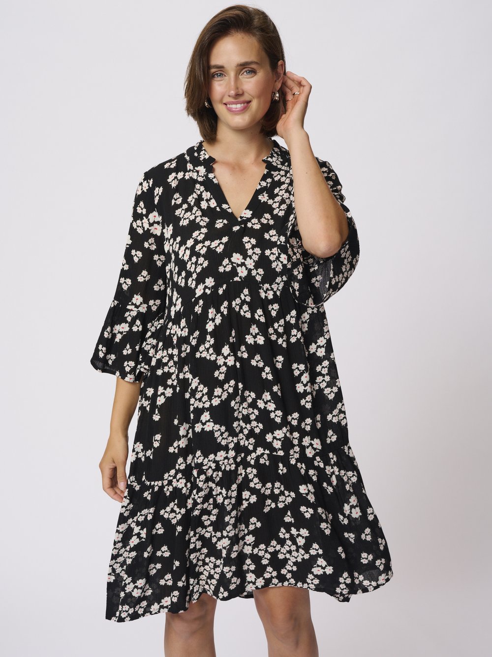 Kaffe Damen Noir Kleid Hera - Bild 3