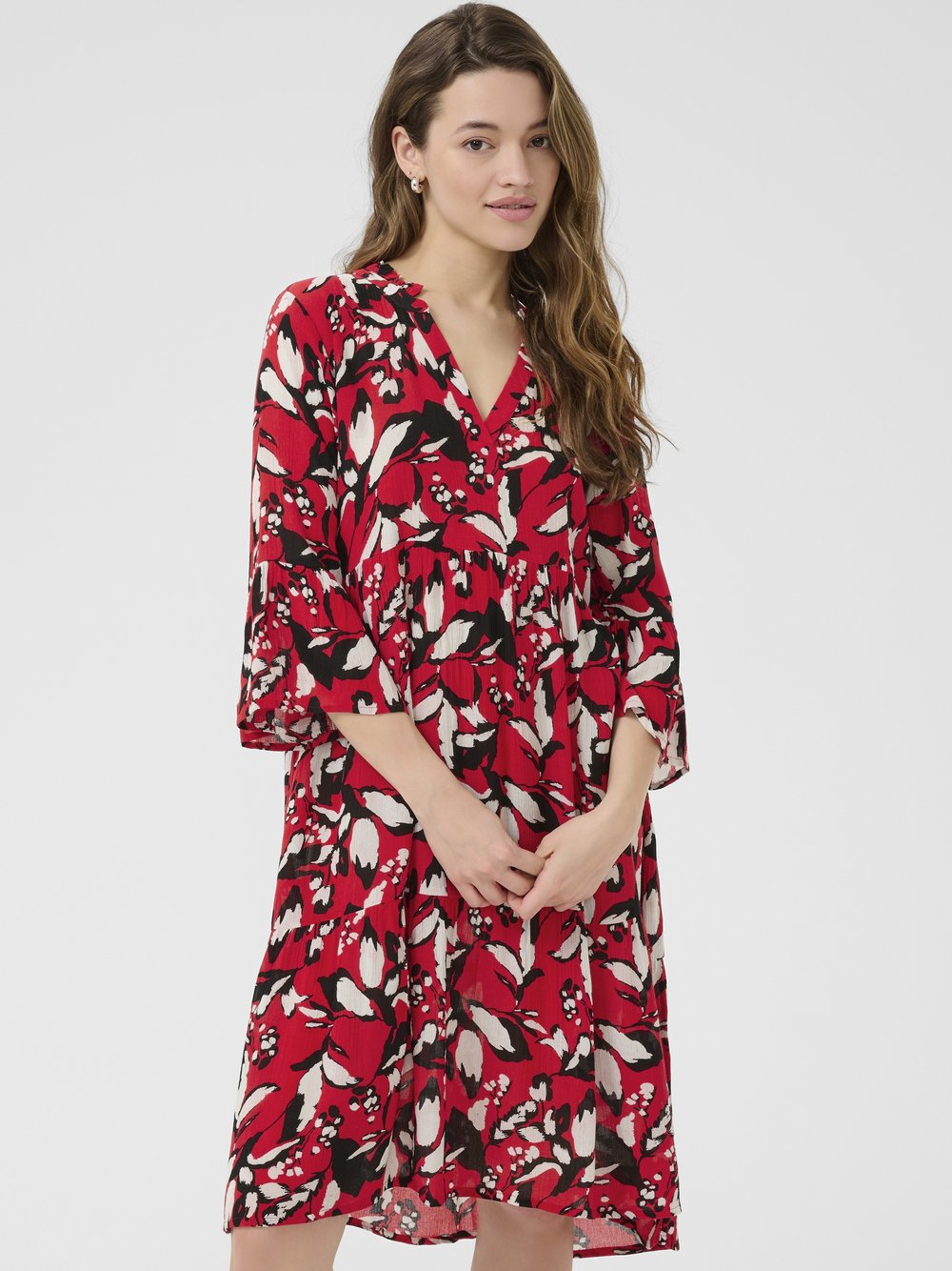 Kaffe Damen Rouge Kleid Hera - Bild 2