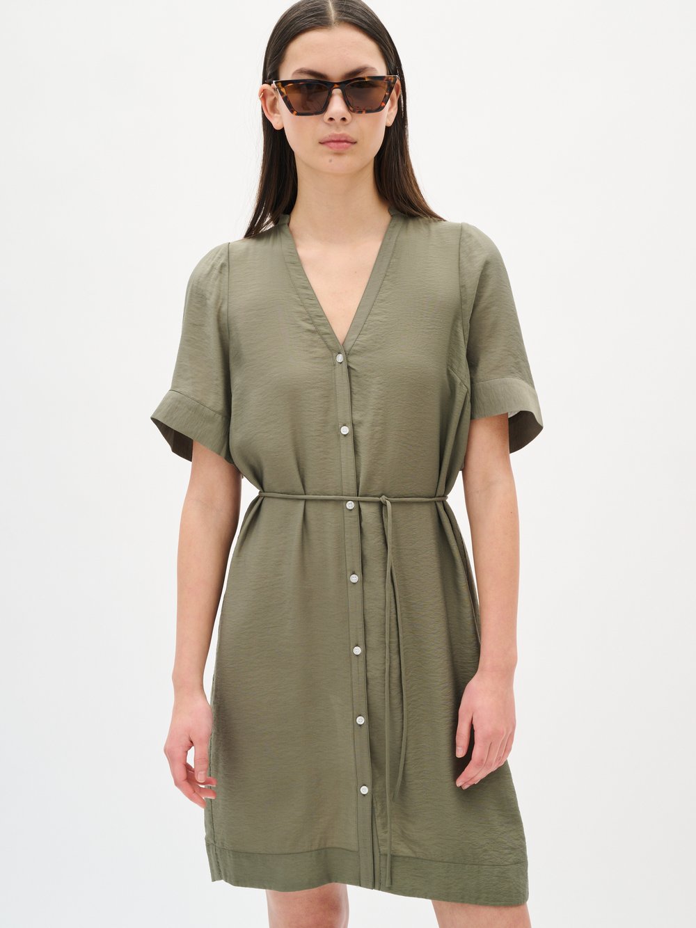 Inwear Kleid KilloIW Damen Viskose grün, 40