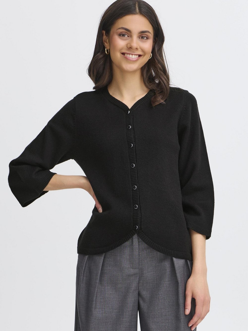 Thumbnail - fransa Strickjacke FRBITTE Damen schwarz, M