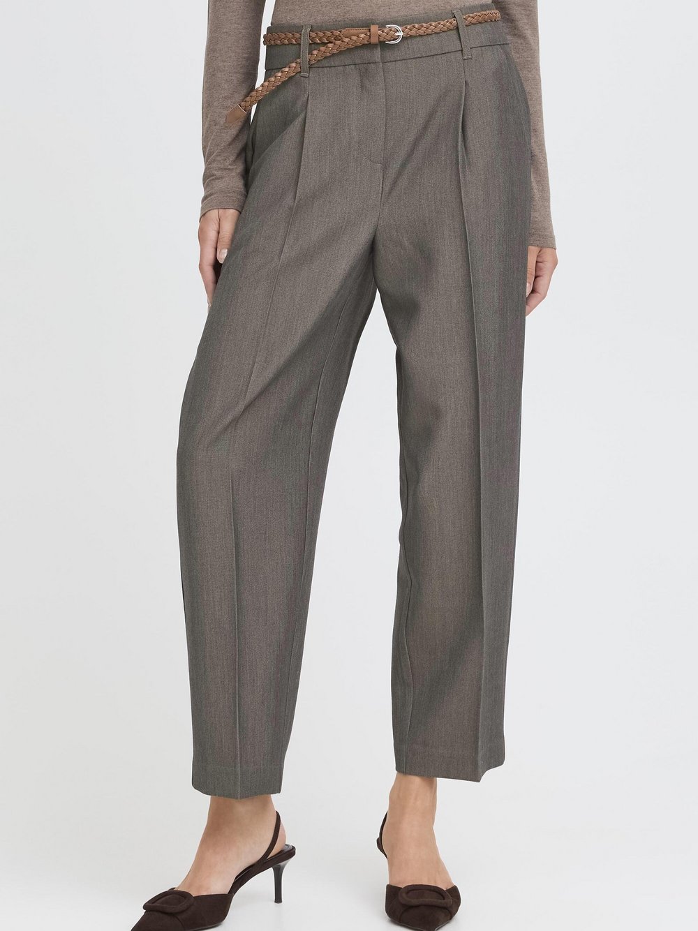 B.Young Hose BYDANTA Damen braun, 40