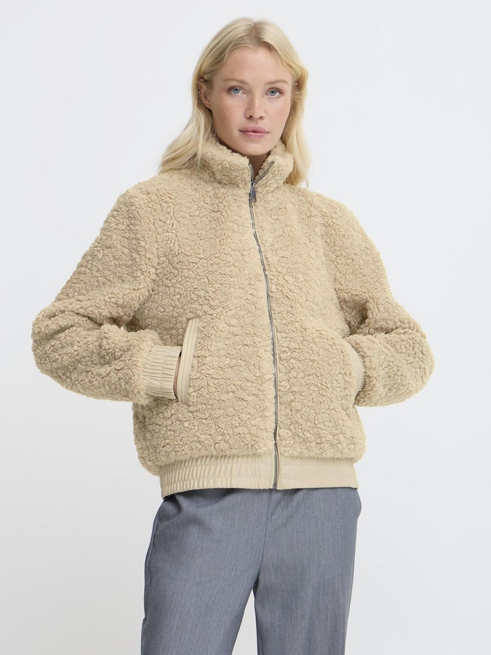 B.Young Jacke BYANAMAJ Damen beige, 42