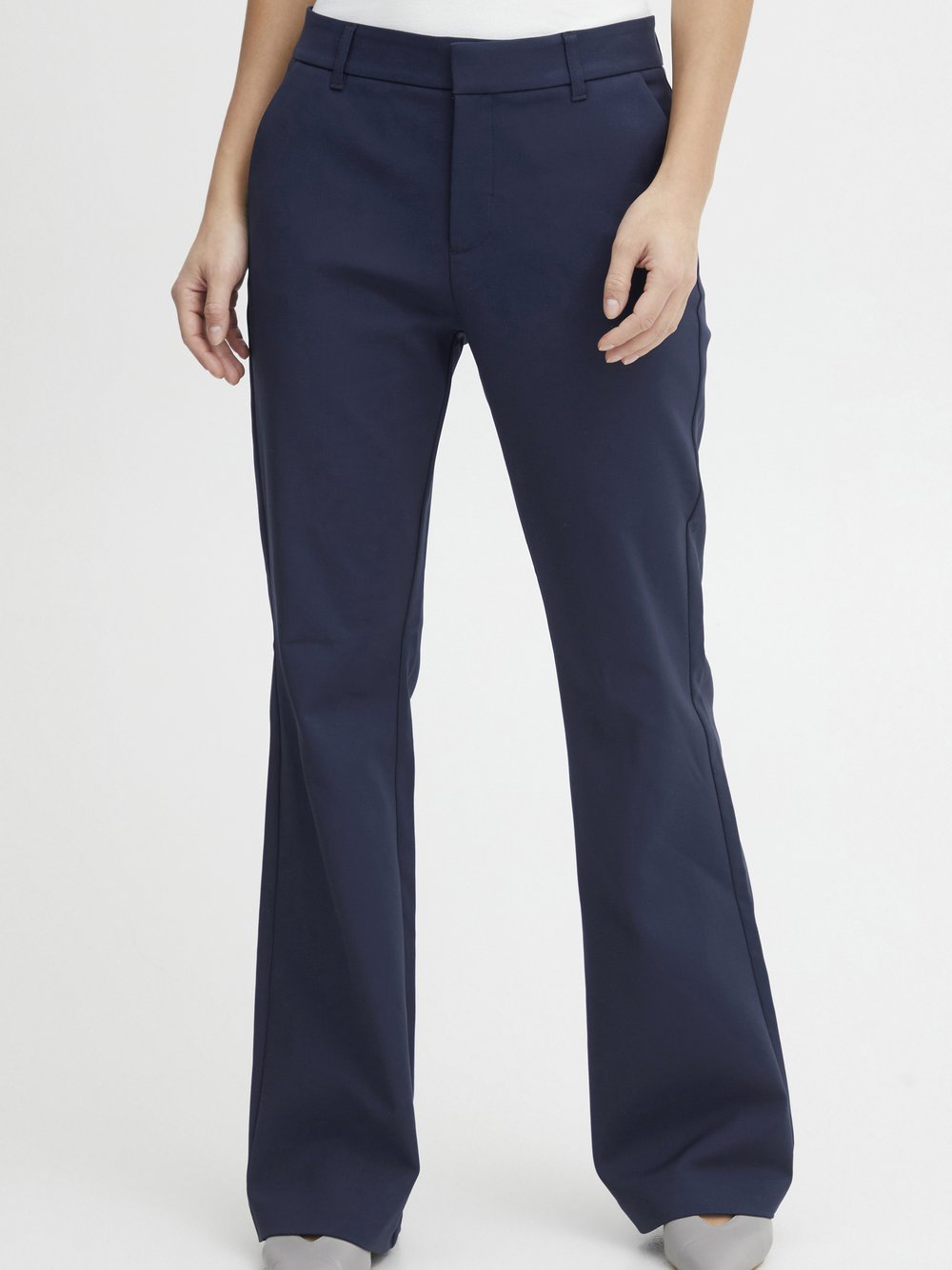 Pulz Jeans, Damen, Hosen, PZBINDY HW Pants Bootcut - 50207207, Blau, (34) - Bild 3