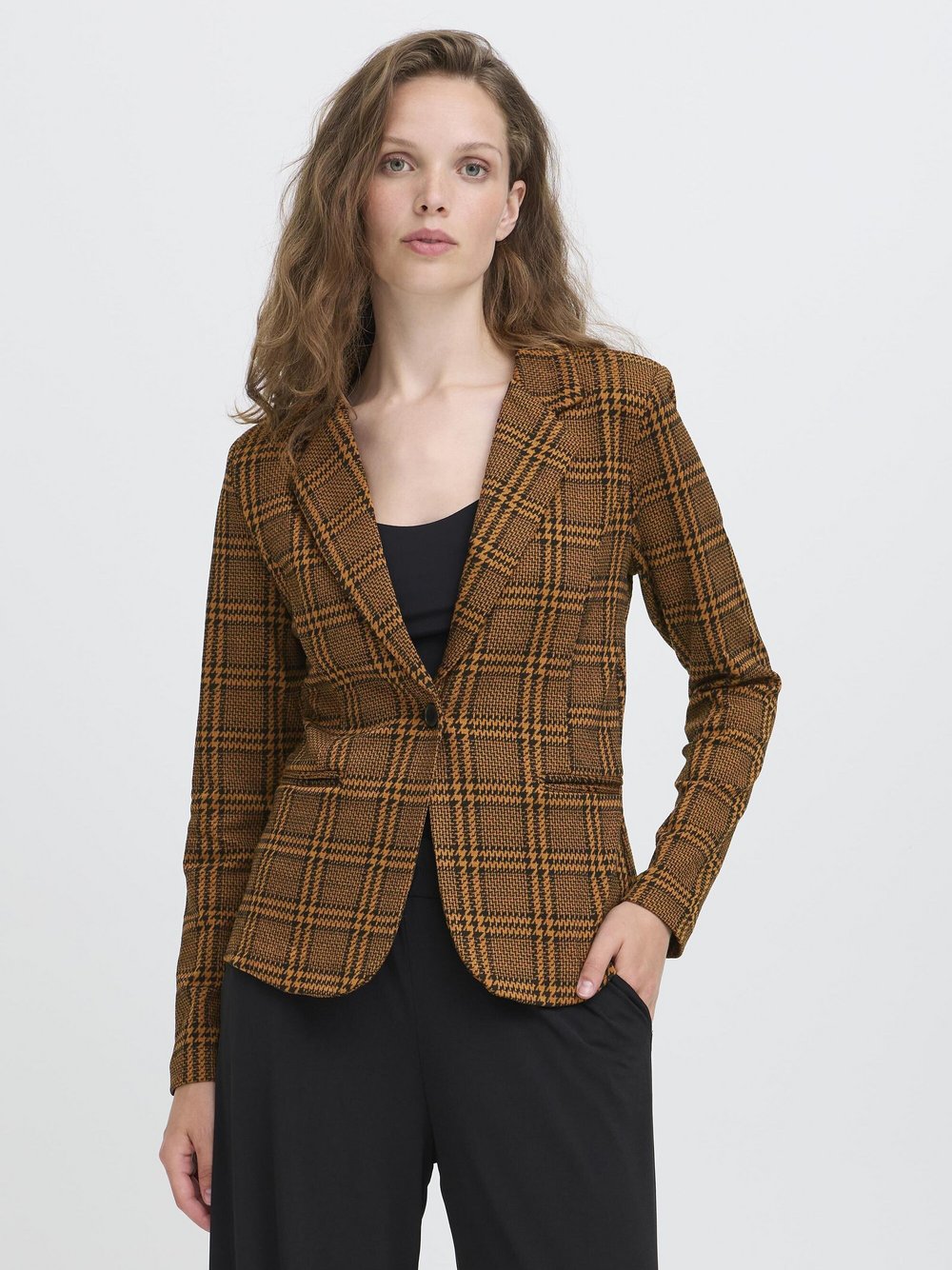 Thumbnail - Ichi Blazer IHKATE Damen braun gemustert, M