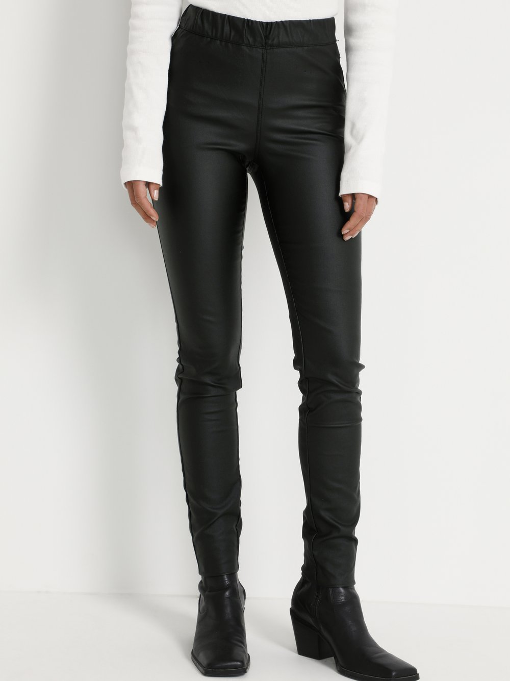 Kaffe , Damen, Hosen, Schwarzk, L - Bild 4