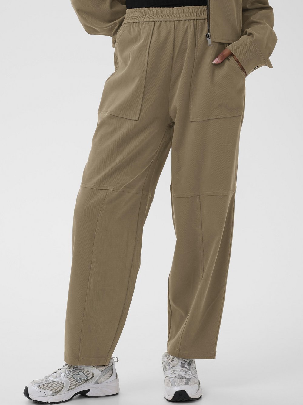 Thumbnail - Kaffe Casual Hose KAcerina Damen Viskose braun, 44