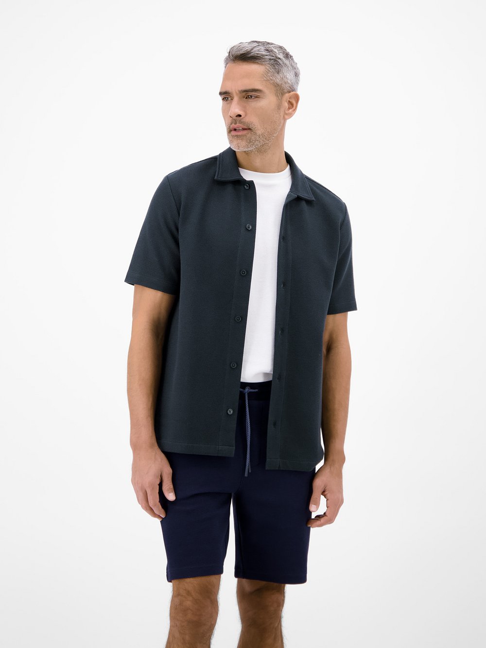 LERROS Hemd Herren Baumwolle blau, XXXL