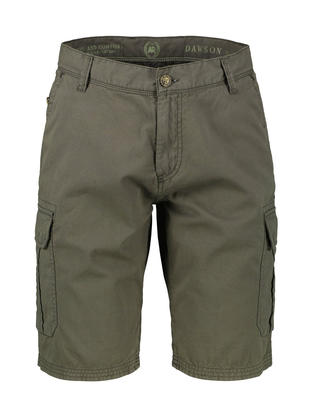 LERROS Cargoshorts Herren Baumwolle grün, 40