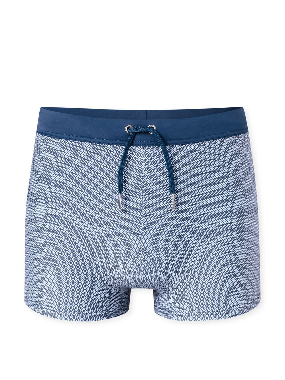 Schiesser Boxer-Badehose Herren blau, 7
