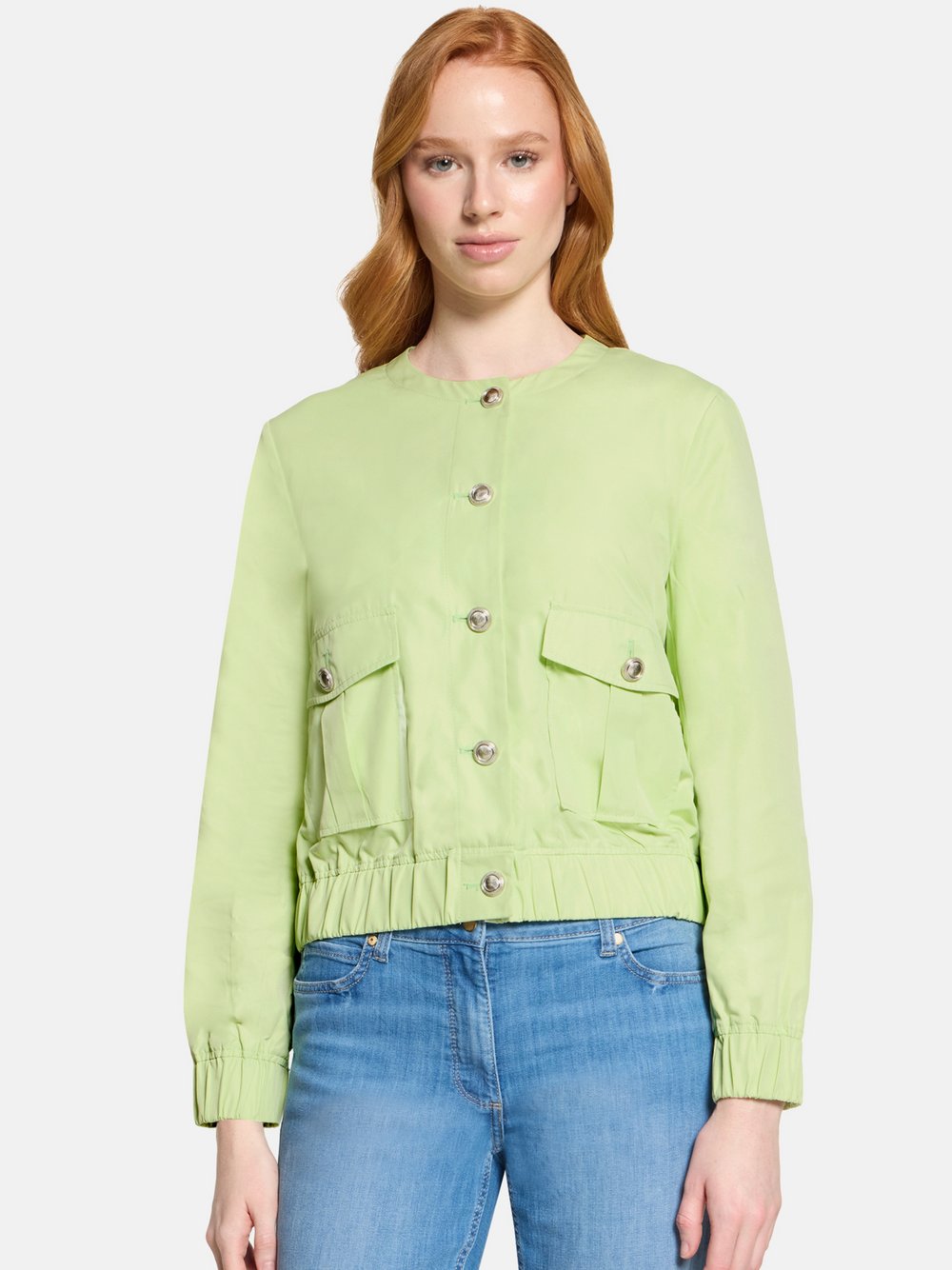 Betty Barclay Blazer-Jacke Damen grün, 44