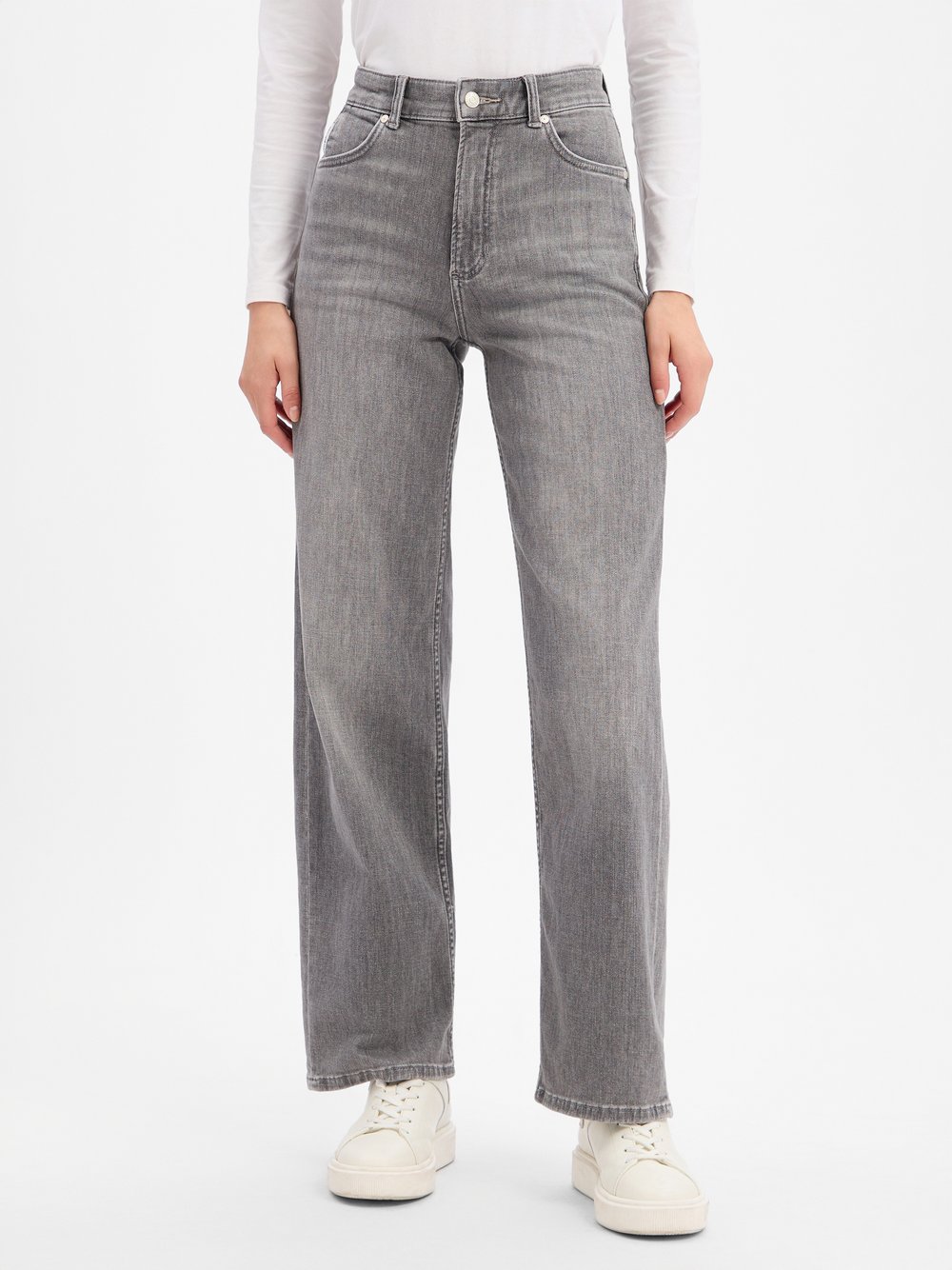 Marc O'polo Denim Grau Wide-Leg Jeans Tomma 30/32 - Image 5