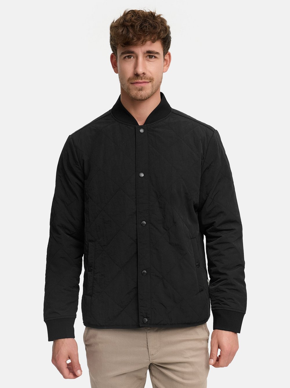 Thumbnail - Indicode Übergangsjacke Herren Polyamid schwarz, M