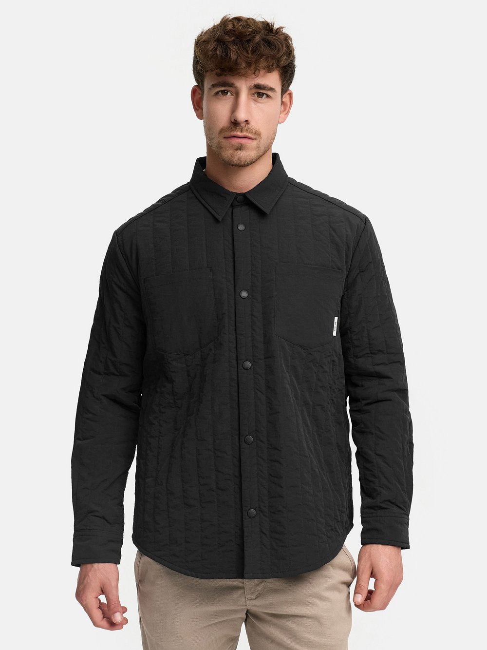 VAN GRAAF Indicode Herren Schwarz Übergangsjacke Polyamid Xxl