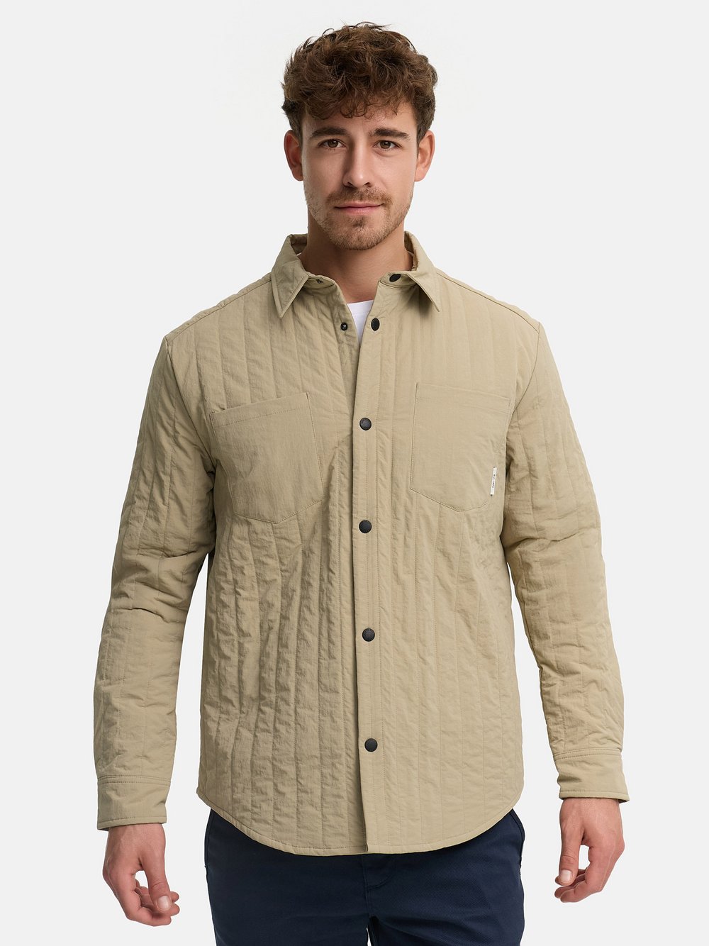 VAN GRAAF Indicode Herren Beige Übergangsjacke Polyamid Xxl