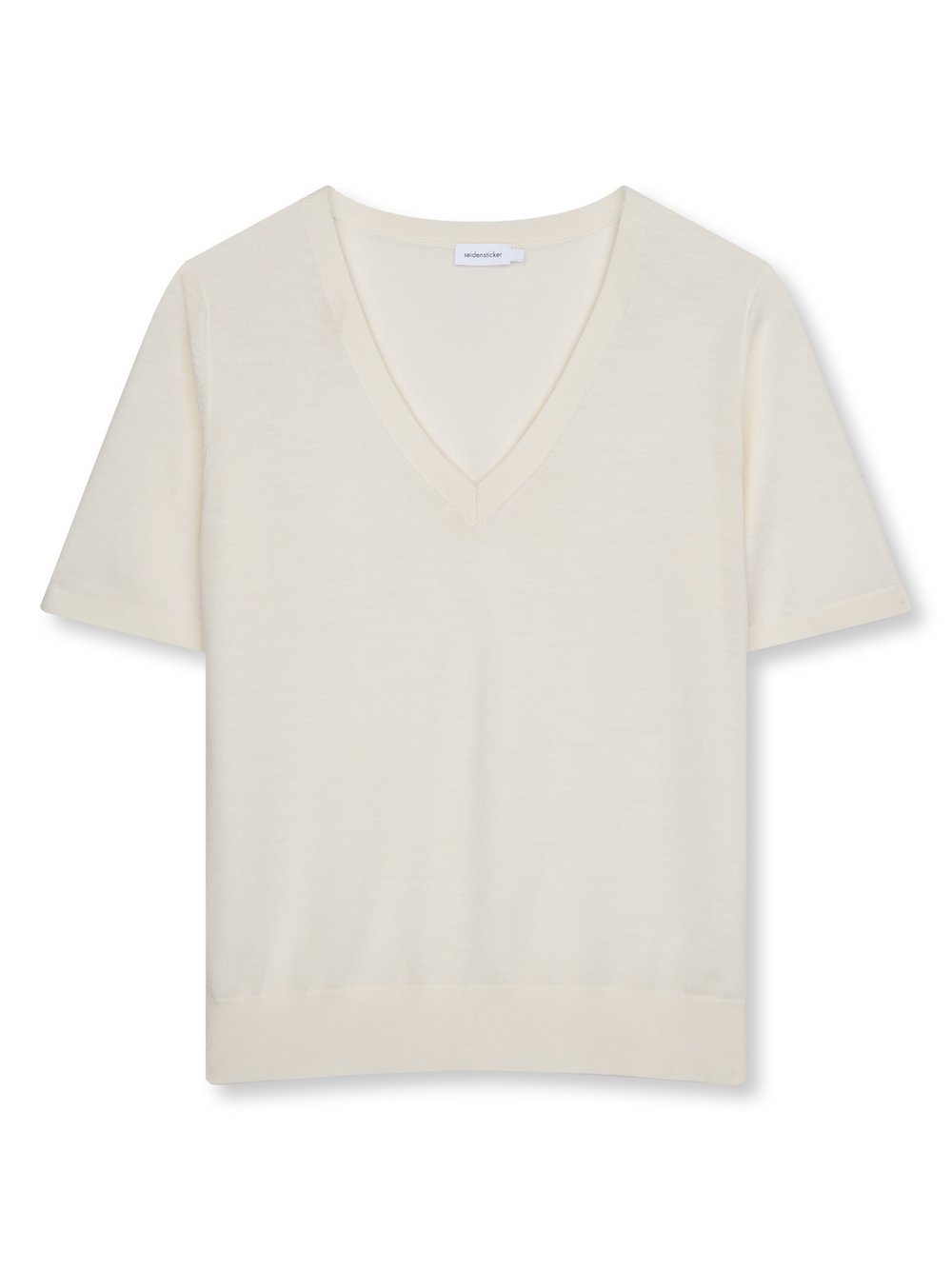 Seidensticker Sweater Damen Merino weiß, XS