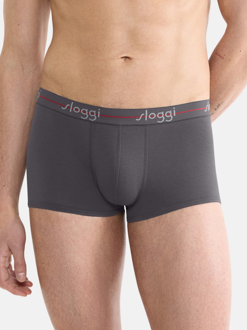 sloggi Boxershorts im 6er-Pack Herren grau, L