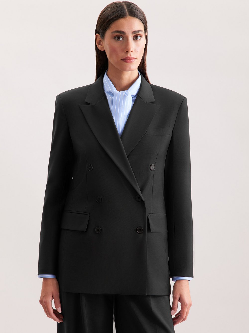 Seidensticker Blazer Damen schwarz, 42