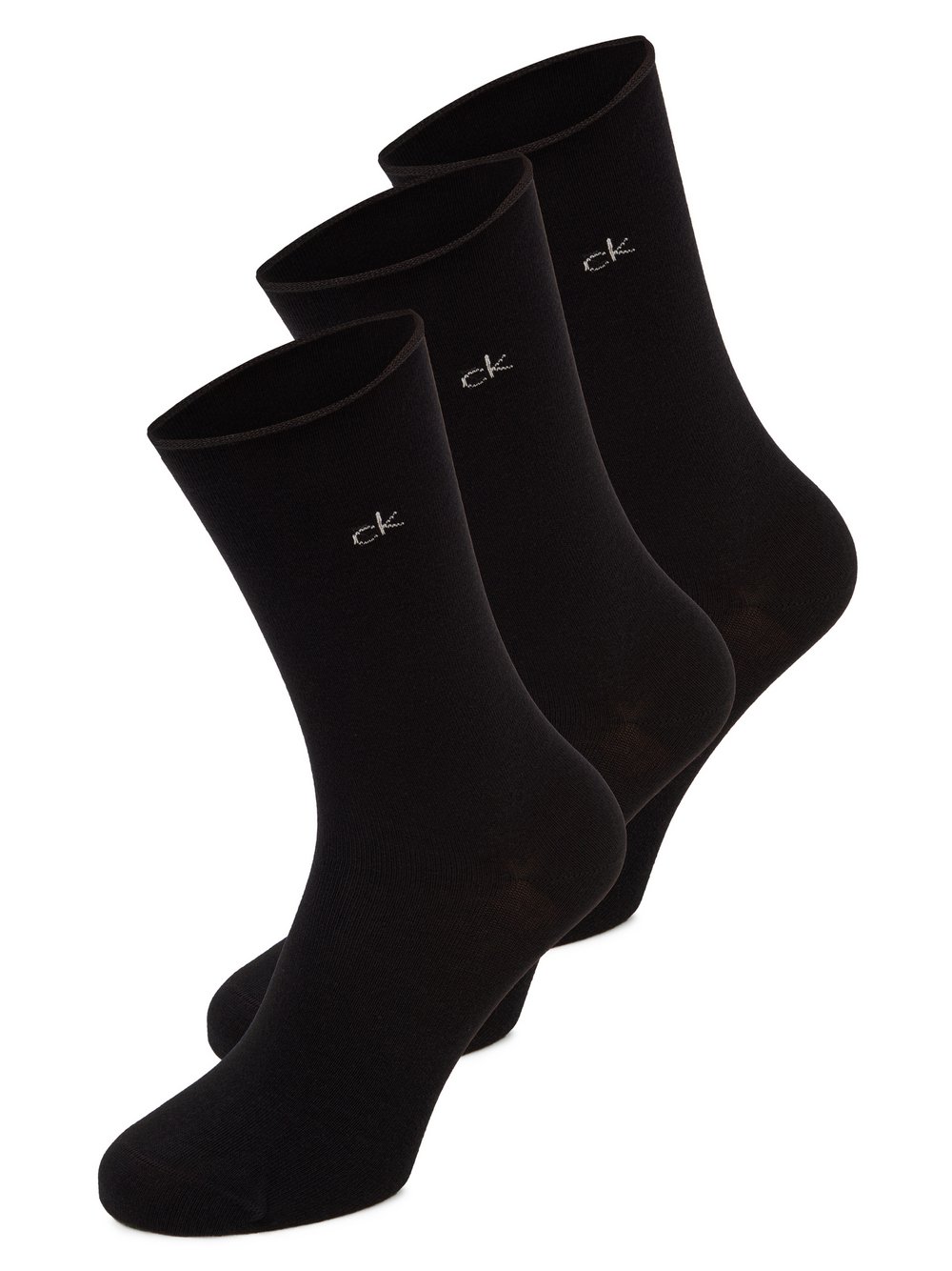 Ck Calvin Klein Damen Calvin Klein Socken Schwarz Gr. Übergröße 35-38 - Bild 3