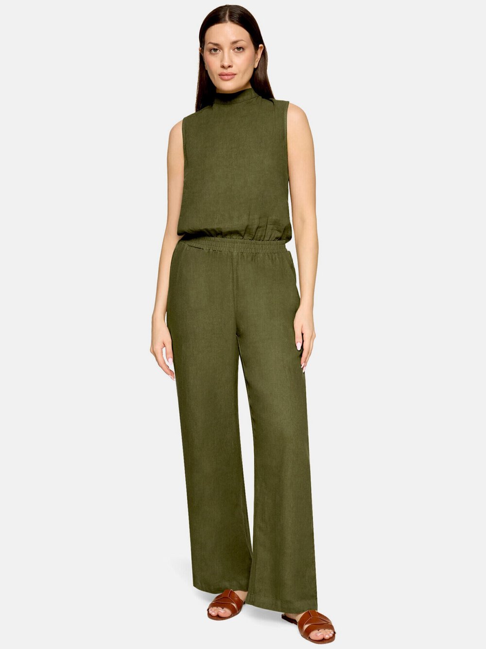 Cartoon Jumpsuit Damen khaki, 46