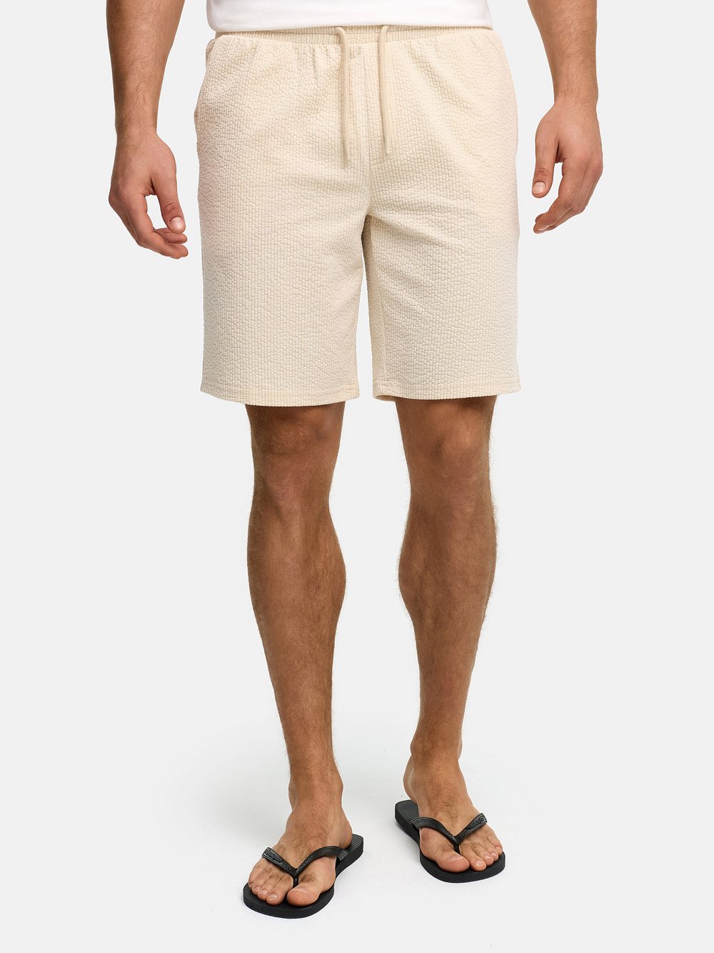 VAN GRAAF Indicode Herren Beige Shorts Groß