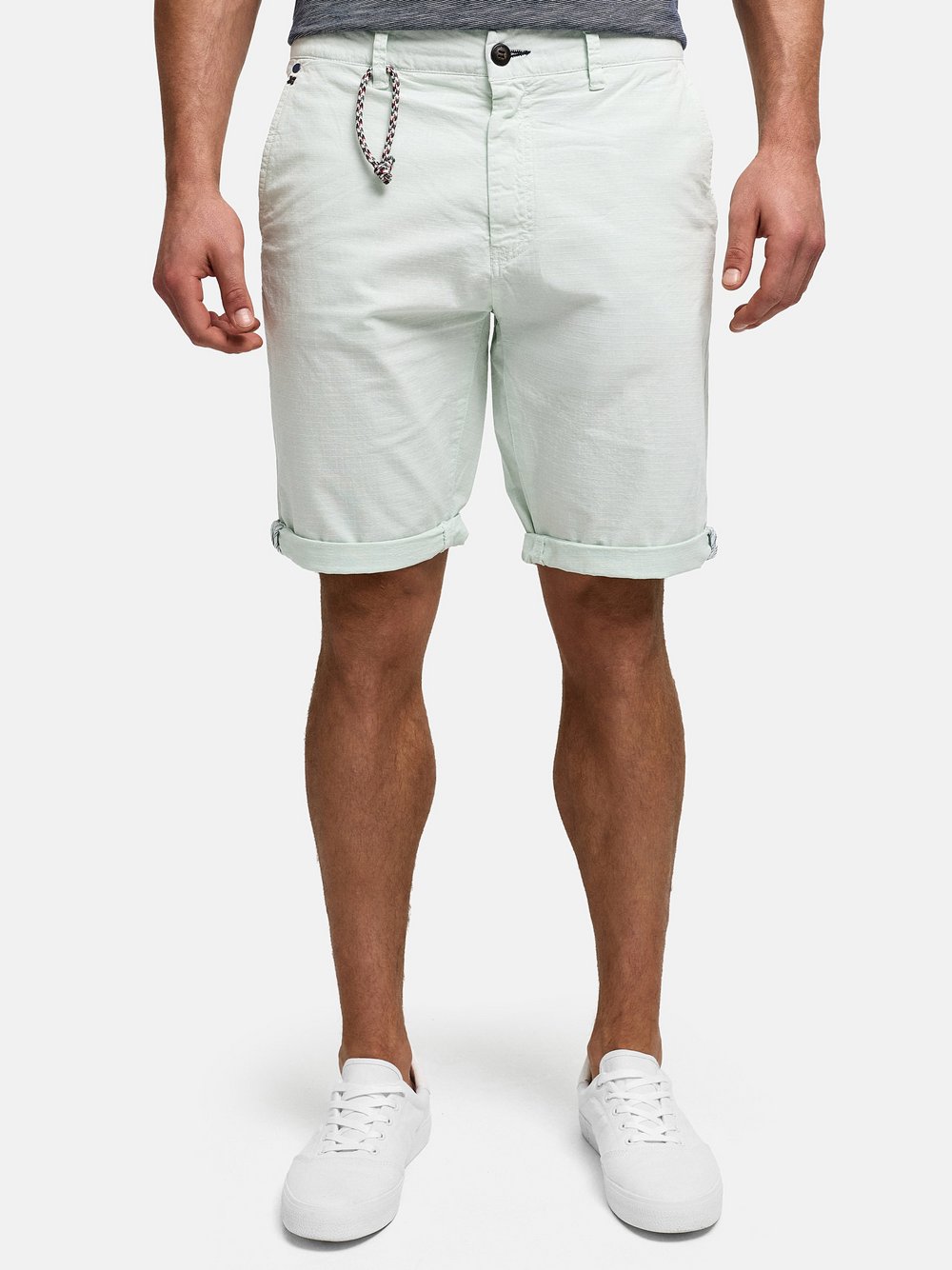 VAN GRAAF Indicode Herren Türkis Shorts Chino Baumwolle Mehrfarbig, Xxl