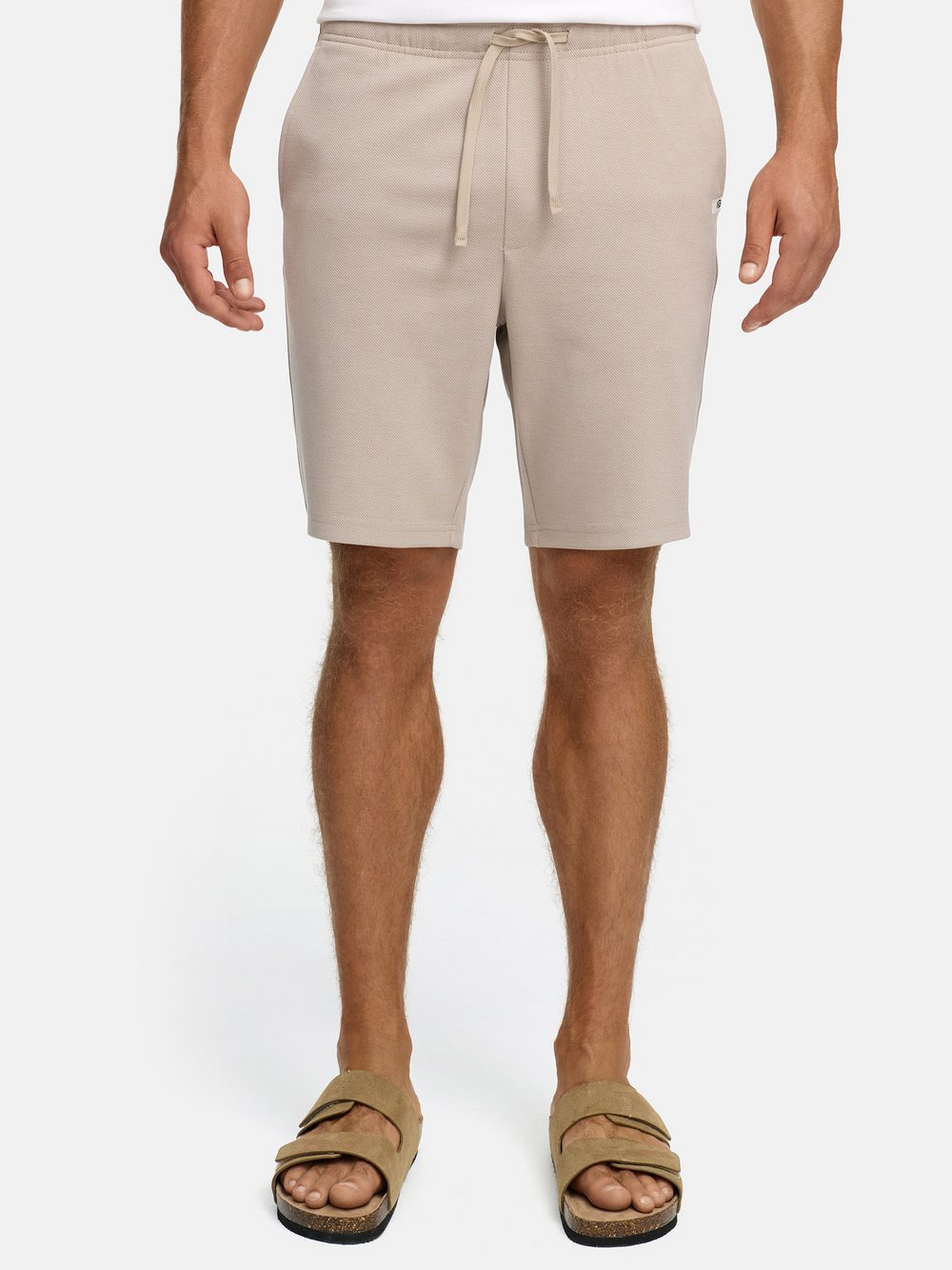 VAN GRAAF Indicode Herren Taupe Shorts Blau, Klein