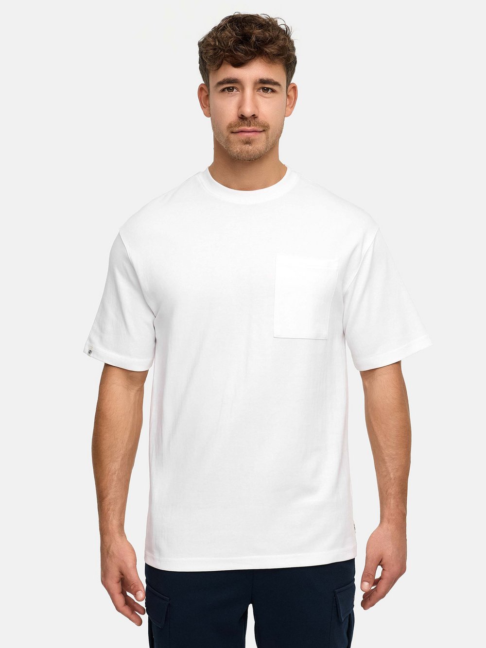 VAN GRAAF Indicode Herren Weiß T-Shirt Jersey Klein