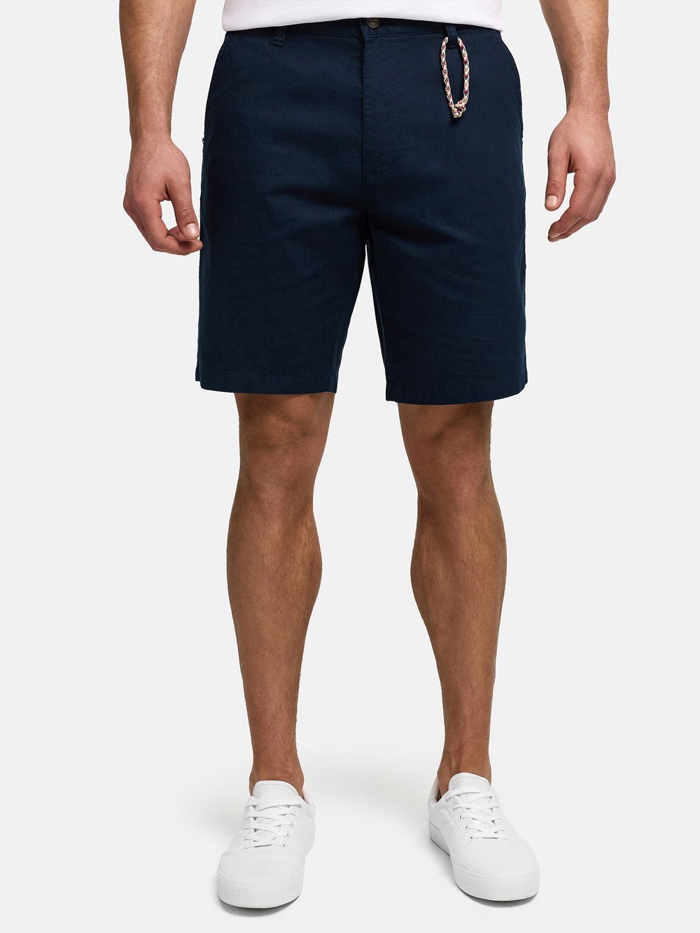 VAN GRAAF Indicode Herren Blau Shorts Chino Baumwolle Groß