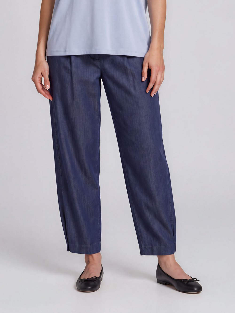 Masai - Tapered Hosen - Trousers - Damen - Blau - M - Bild 3