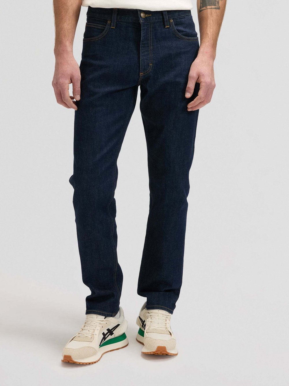 VAN GRAAF Lee Herren Rinsed Jeans Blau, Größe 30-30