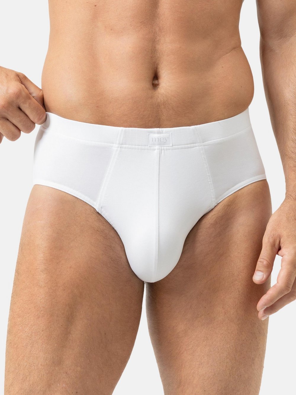 Mey Mini Slips im 2er-Pack Herren weiß, XL