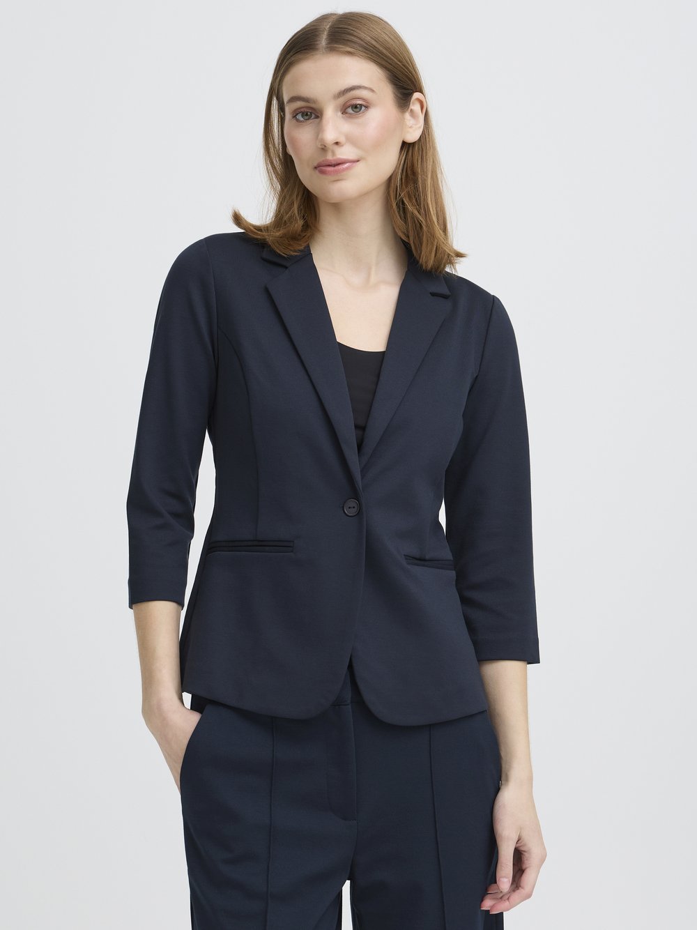 Ichi Blazer IHKATE Damen blau, XXL