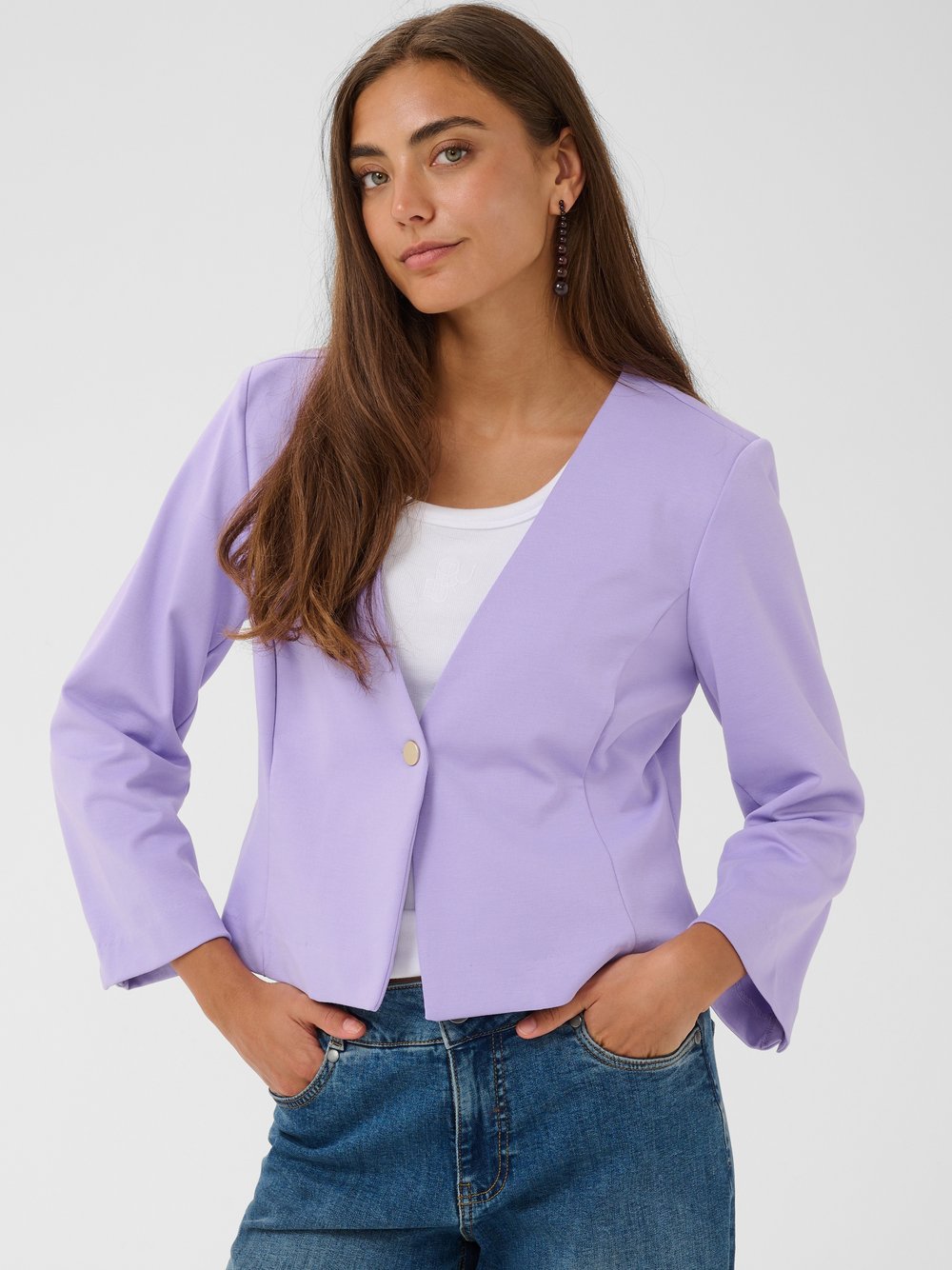 Culture Blazer CUpiil Damen lila, 40