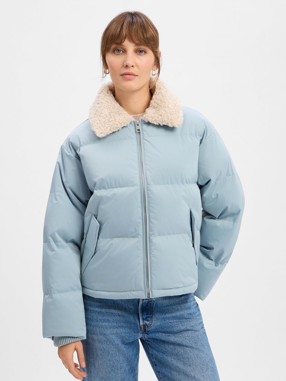 VAN GRAAF Opus Damen Hellblau Funktionsjacke Blau, Größe 36