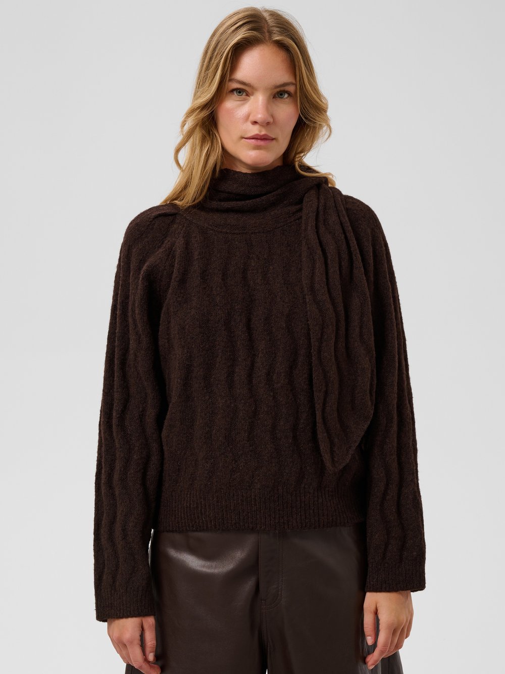 Soaked In Luxury Damen Marron Pullover Idalia - Bild 4