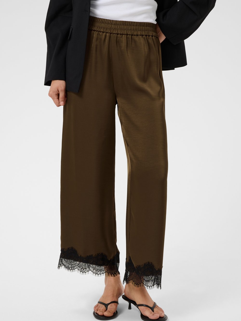 Kaffe , Damen, Hosen, Braun, 3XL - Bild 3