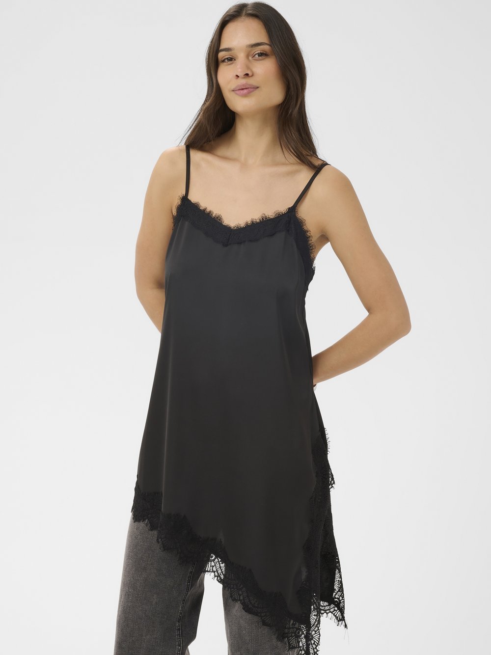 Kaffe Damen Noir -Trägershirt Mala - Bild 2