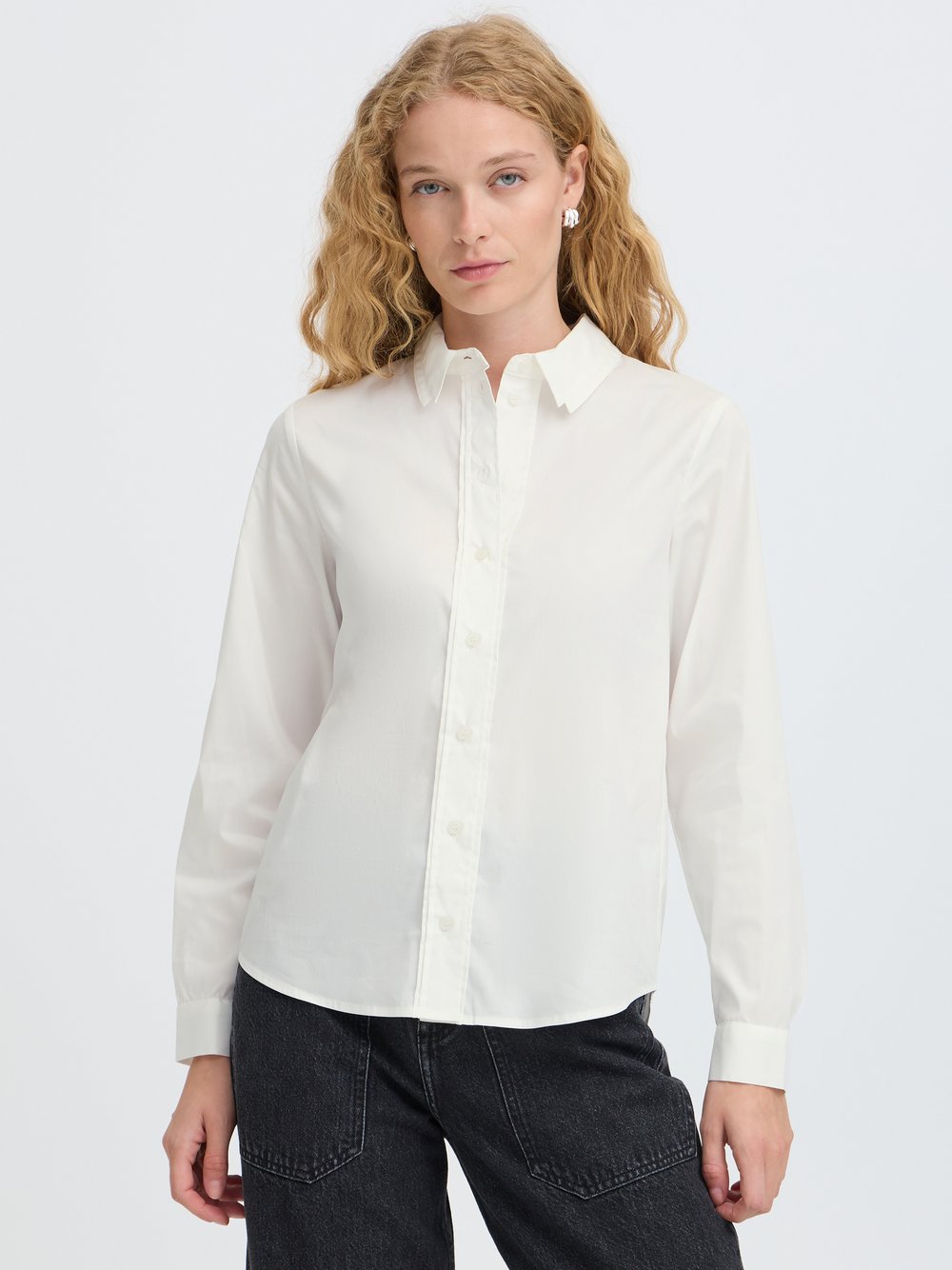 B.young Damen Blanc Hemdkleid Idol - Bild 2