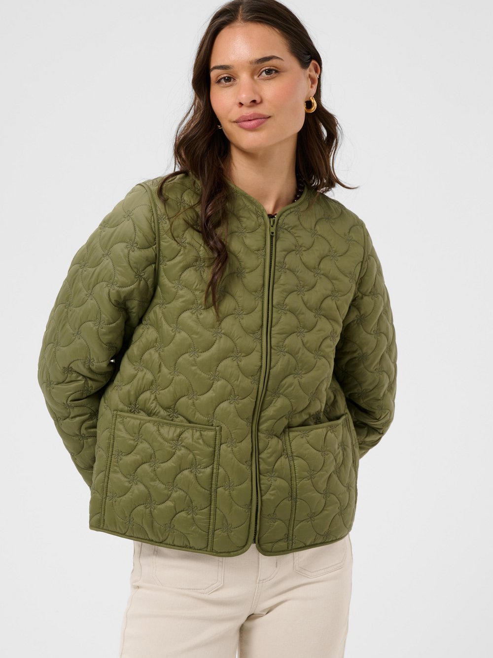 Kaffe Damen Vert Jacke Coraline - Bild 2