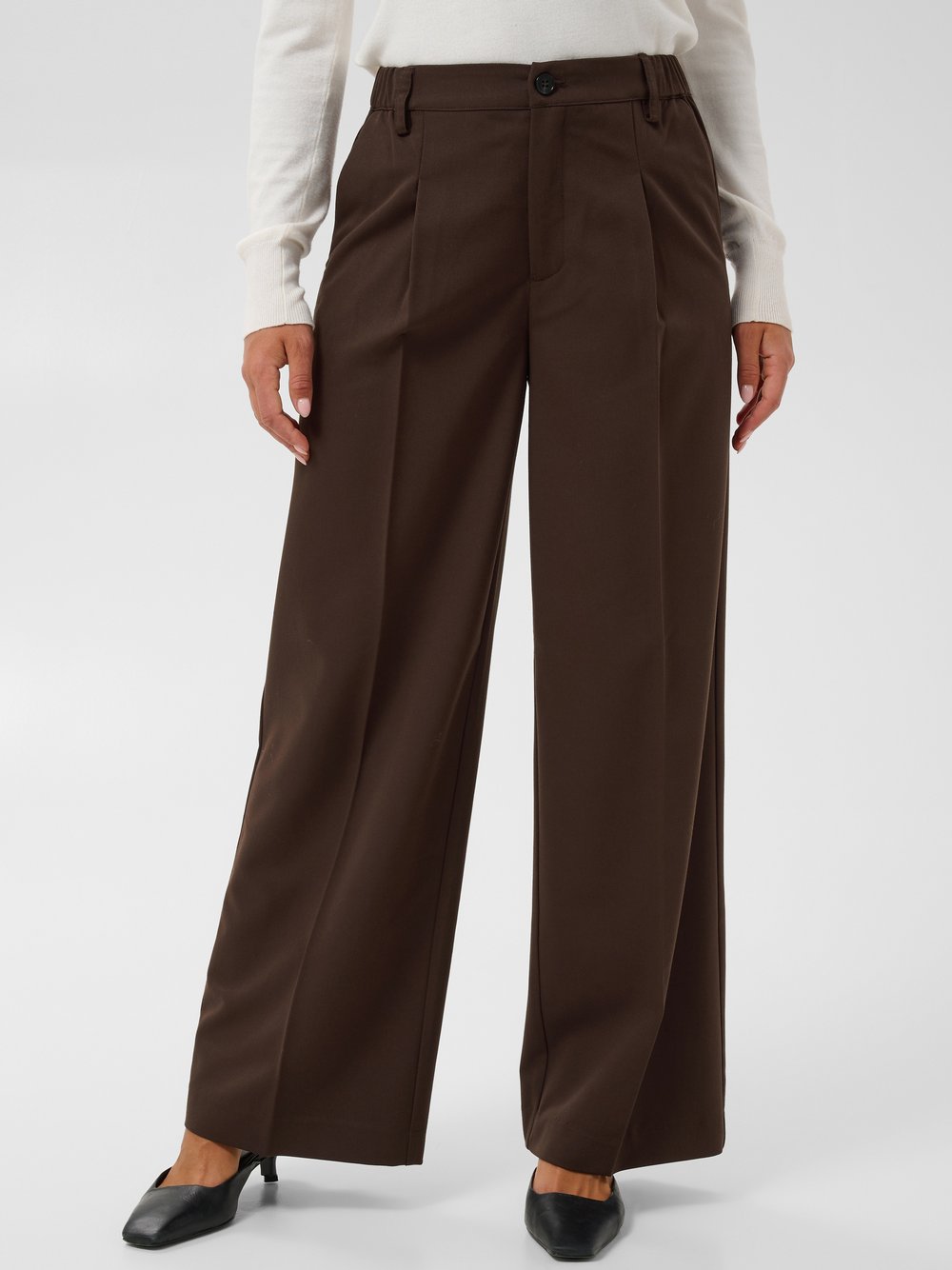 Kaffe , Damen, Hosen, Braun, Xl - Bild 2