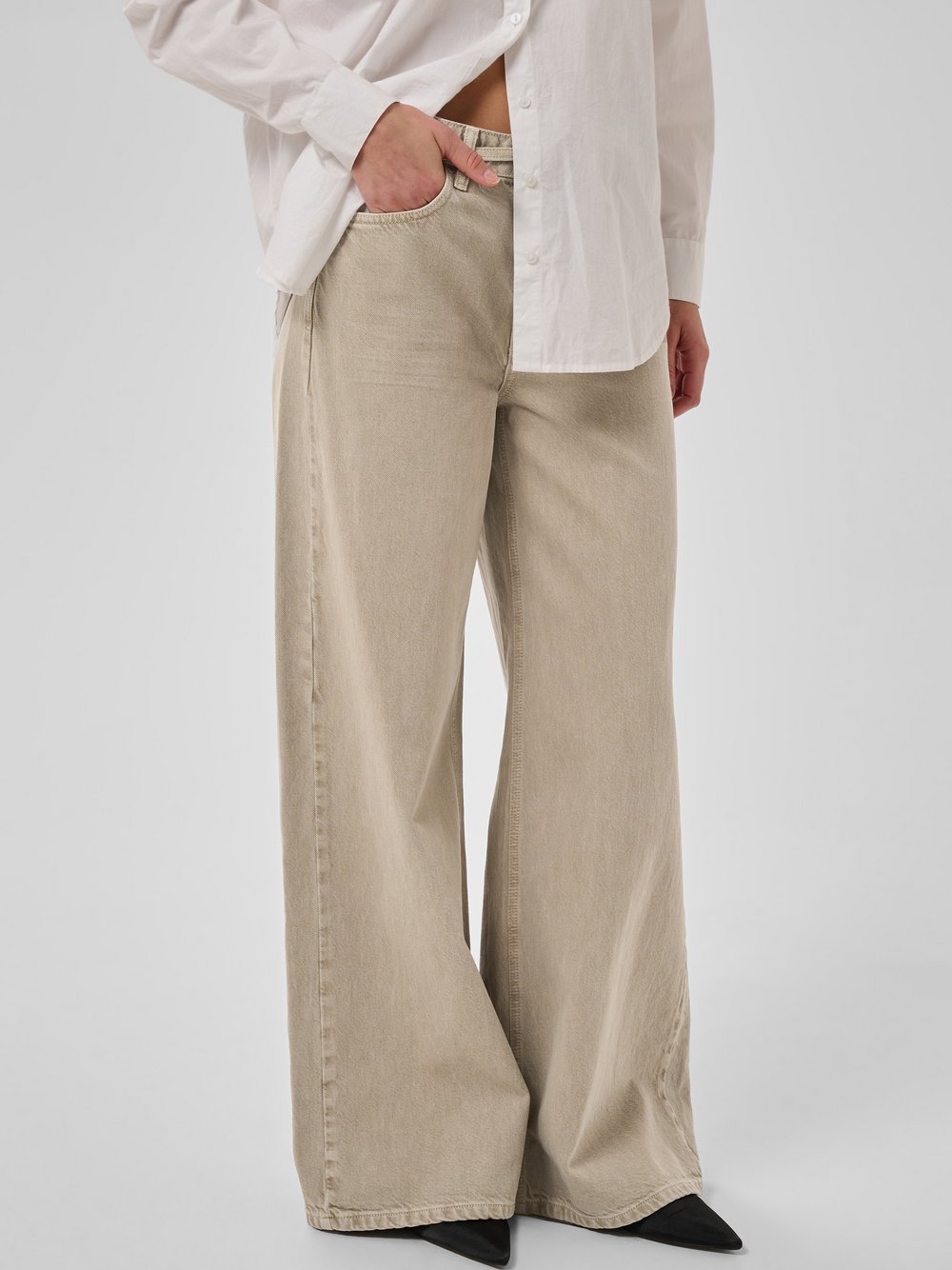 My Essential Wardrobe , Damen, Jeans, Beige, W29 L32 - Bild 3