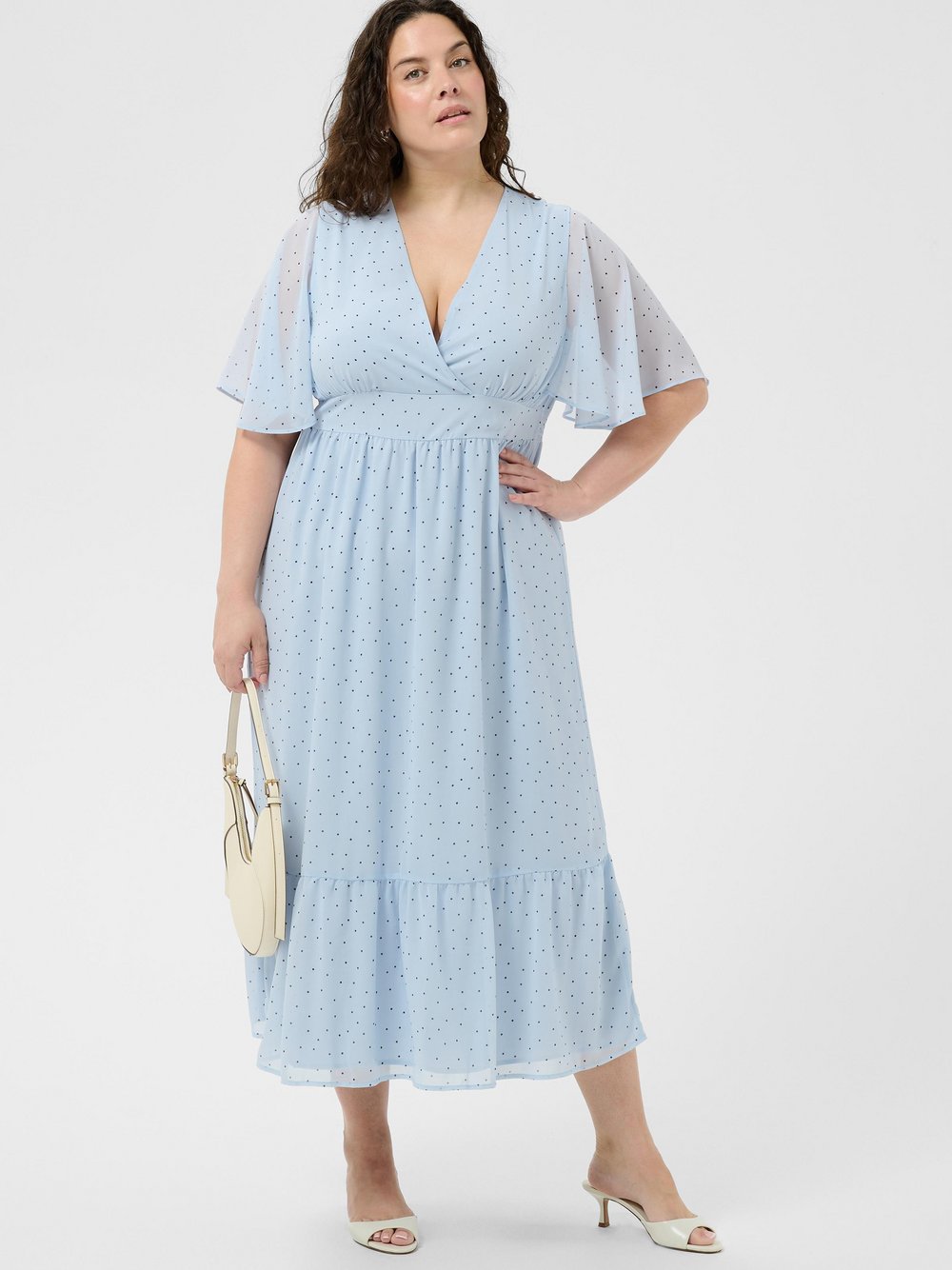 Kaffe Curve Damen Bleu Kleid Kclory - Bild 2