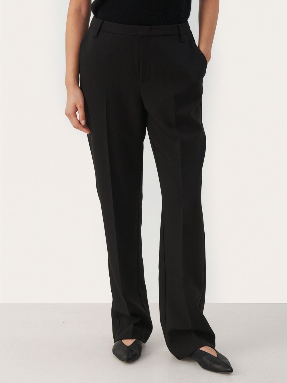 Part Two - Schwarze Birdiepw Pa Hose - Trousers - Damen - Schwarzk - 2XL - Bild 3